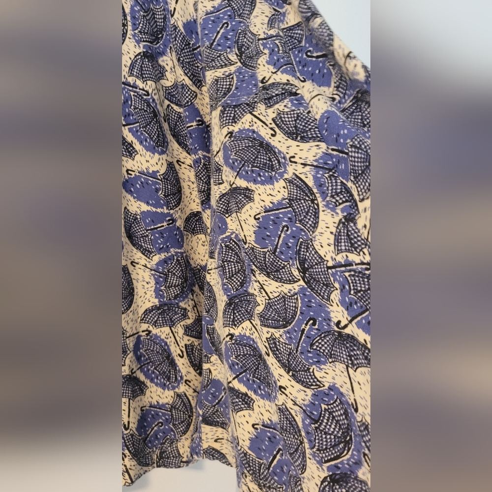 Effie's Heart Rainy Day Umbrella Print Skirt - Picture 3 of 11